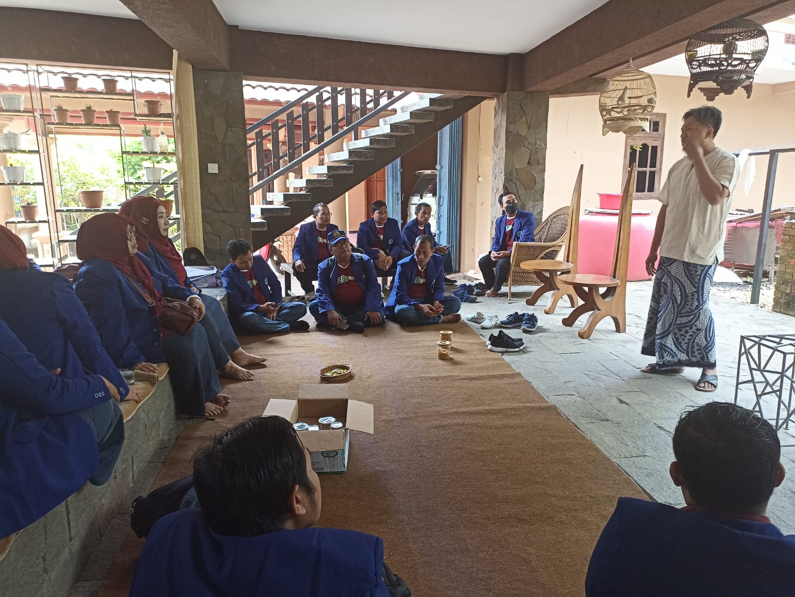 Mahasiswa UM Pelajari Bisnis UMKM di Kampung Batik Bangkalan